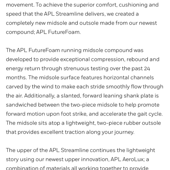 APL men’s Streamline black/white/marble size 14 - Picture 14 of 15